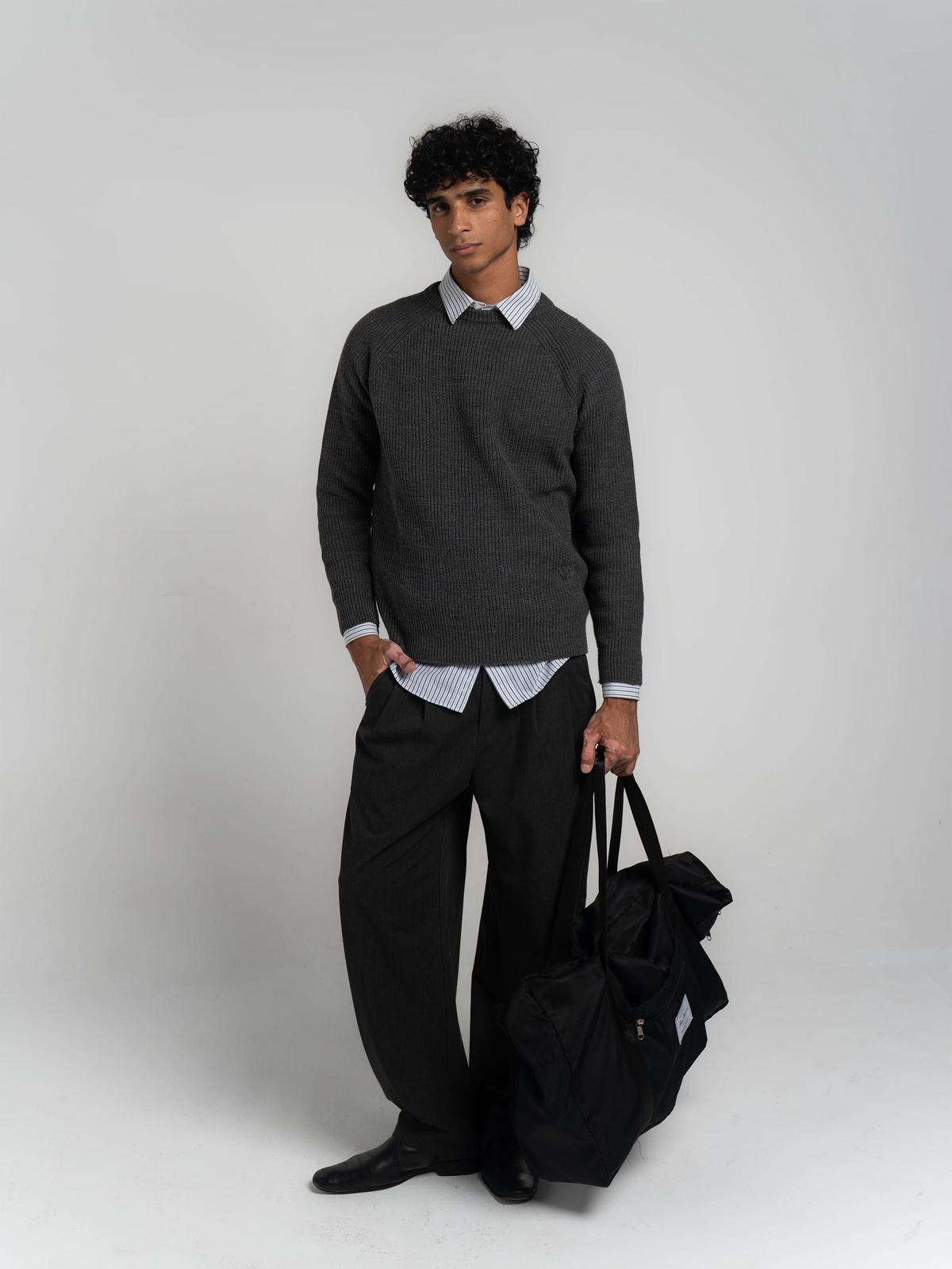 MORSE KNIT - CHARCOAL