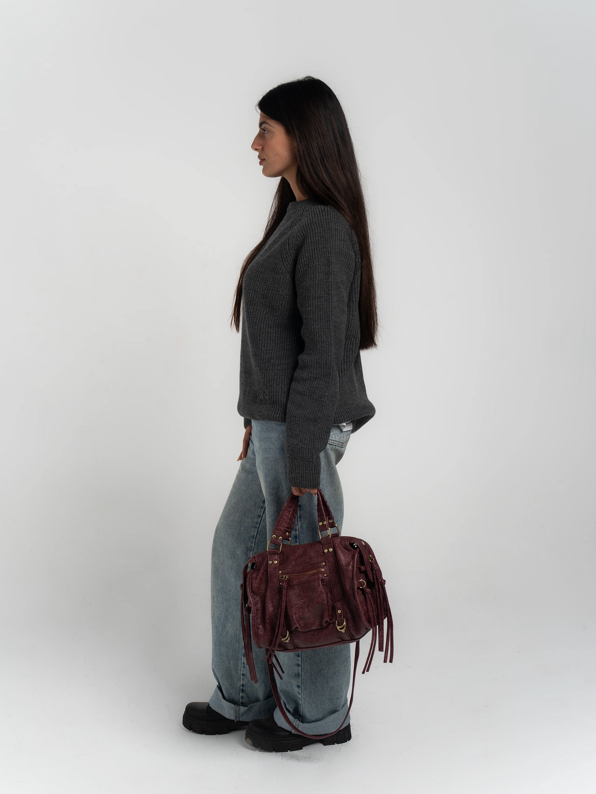 MORSE KNIT - CHARCOAL