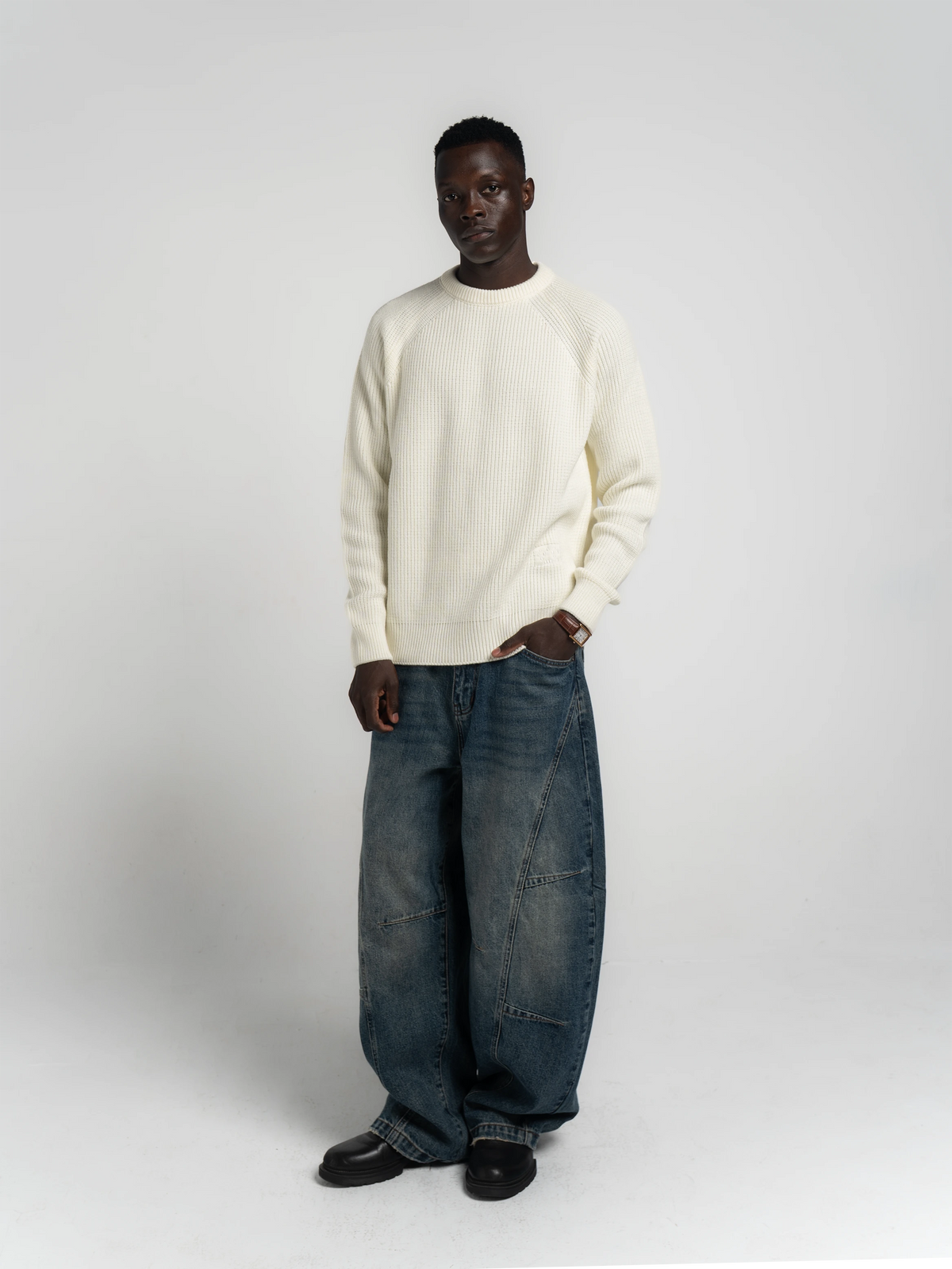MORSE KNIT - CREAM