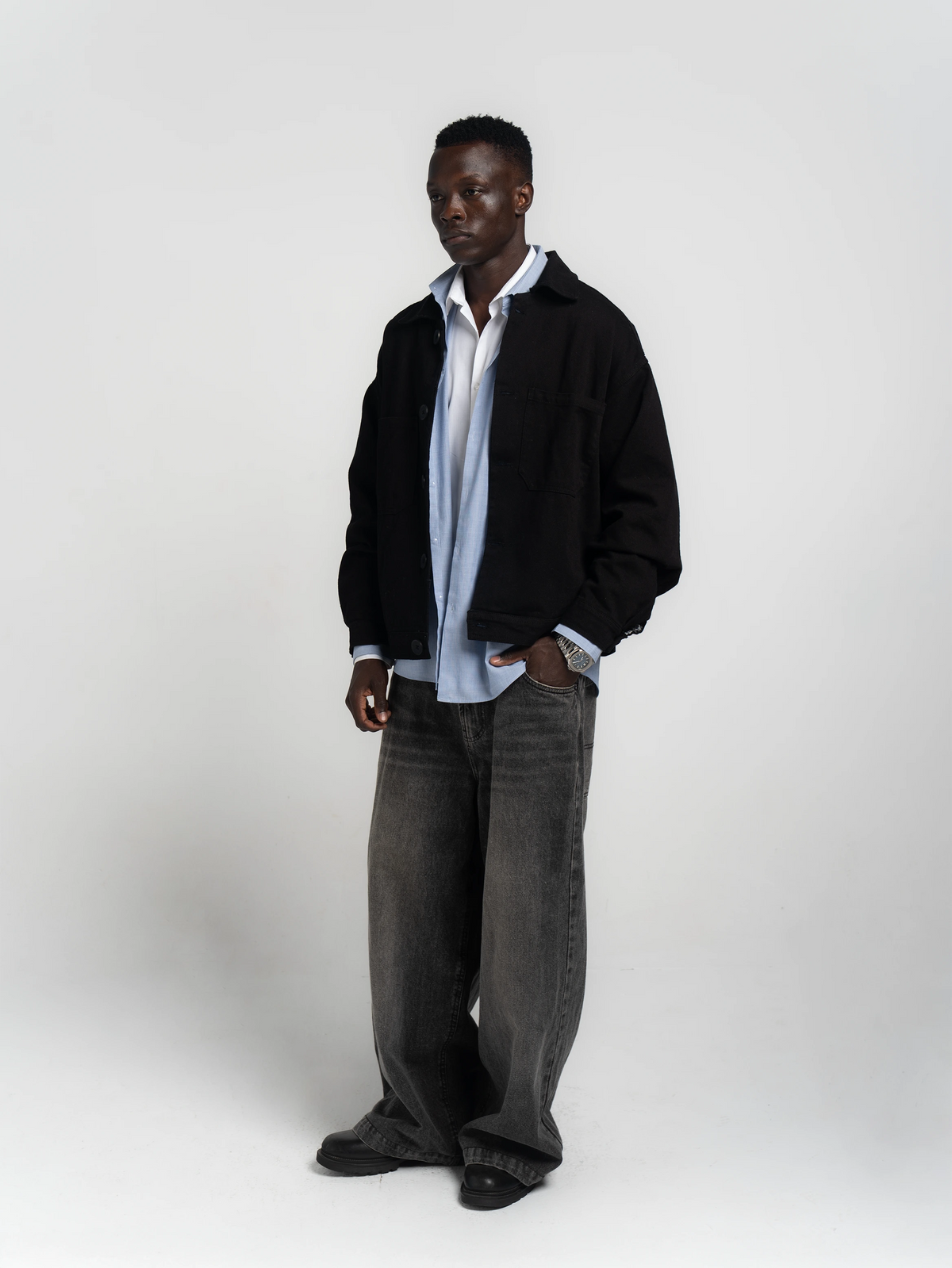 THE WORK JACKET - BLACK