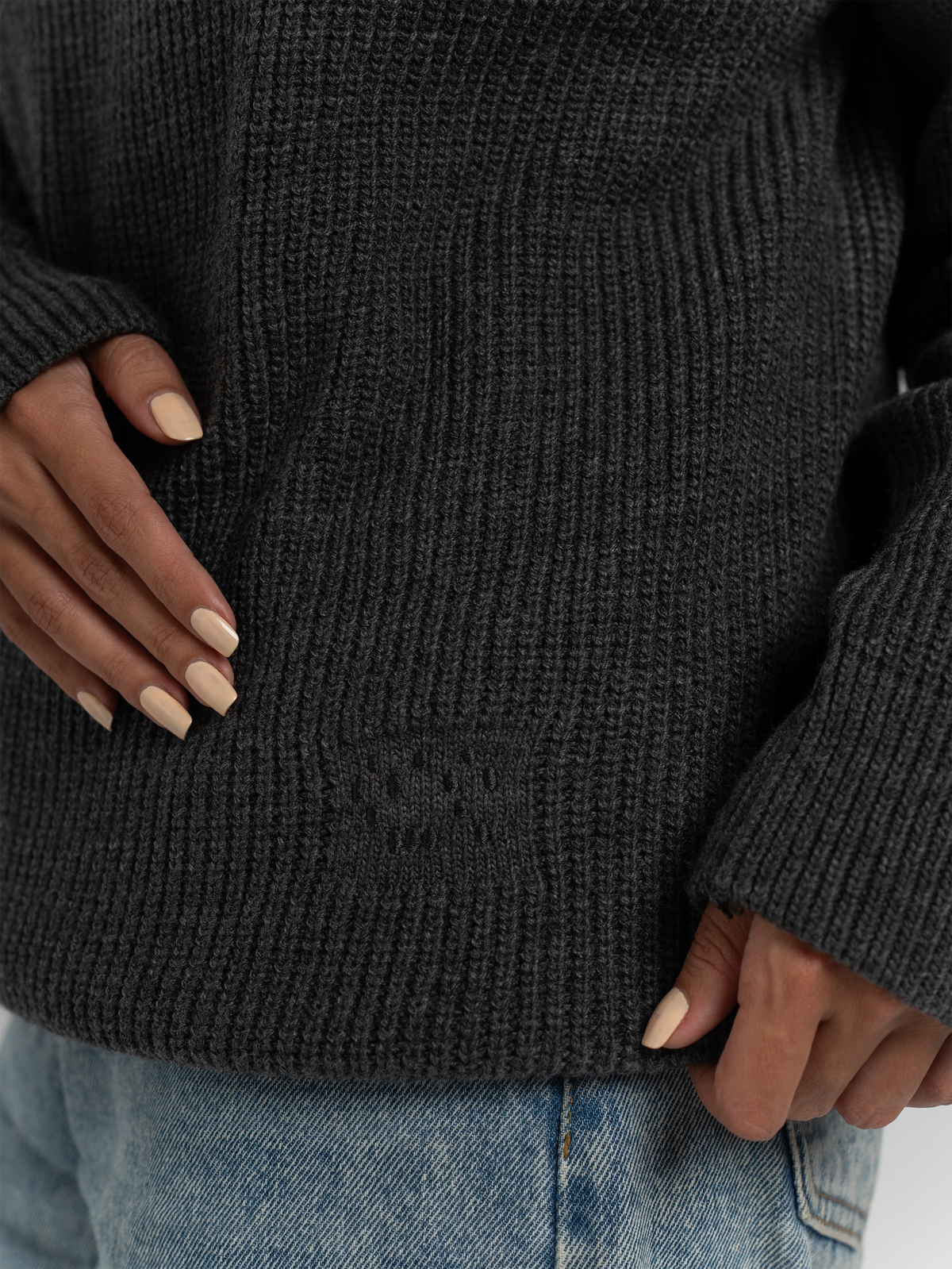 MORSE KNIT - CHARCOAL