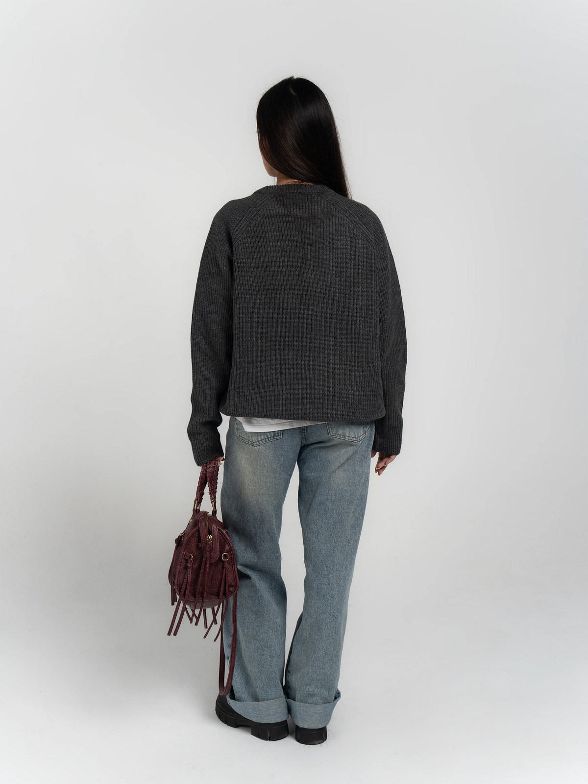 MORSE KNIT - CHARCOAL