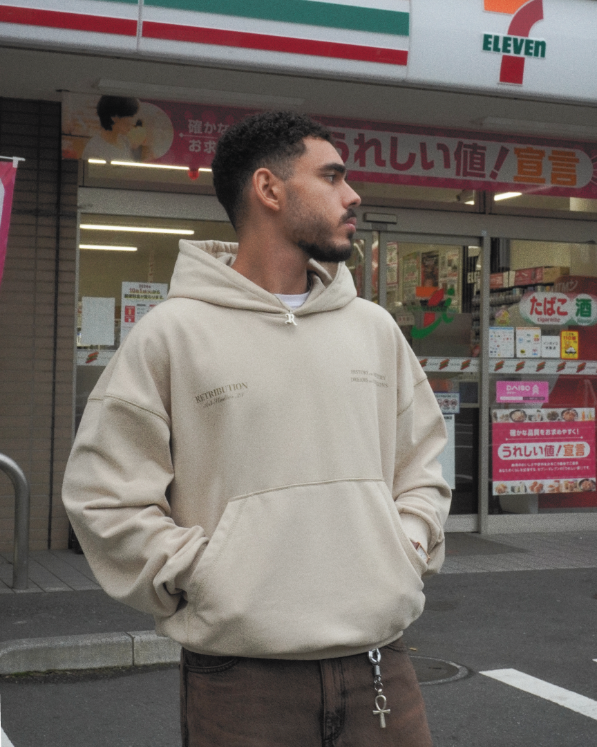 CODE 16180 HOODIE - SANDSTONE