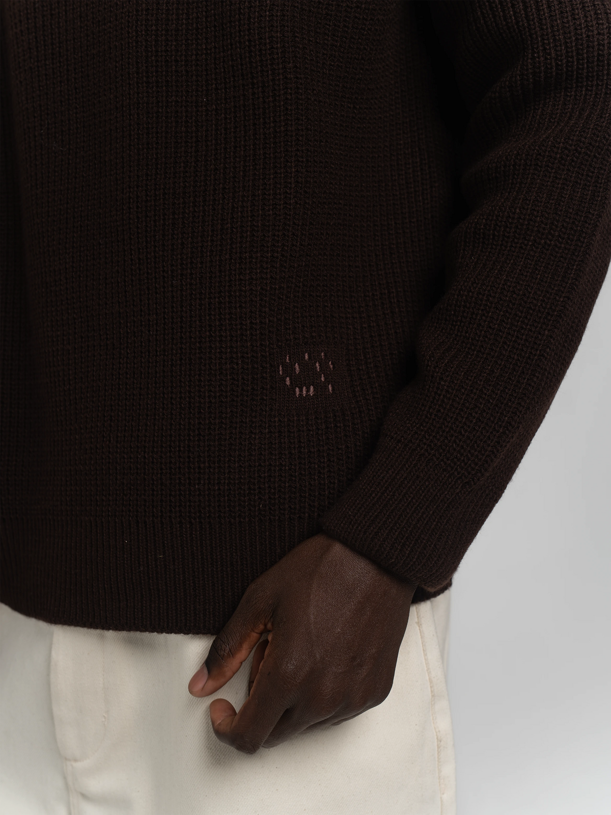 MORSE KNIT - BROWN