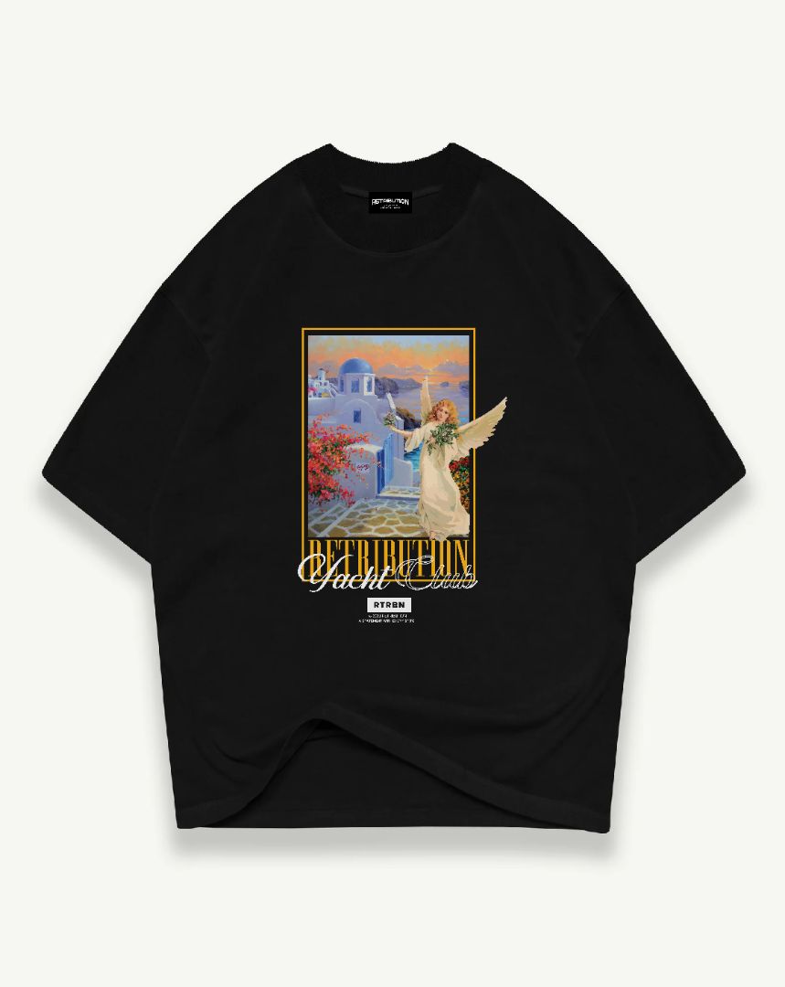 HEAVEN ON EARTH T-SHIRT - BLACK