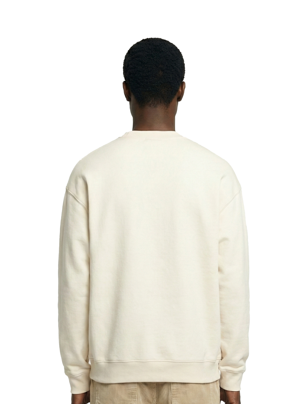 GLOBETROTTER CREWNECK - CREAM