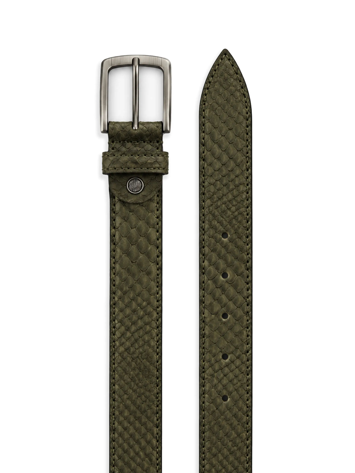 IGUANA BELT - OLIVE