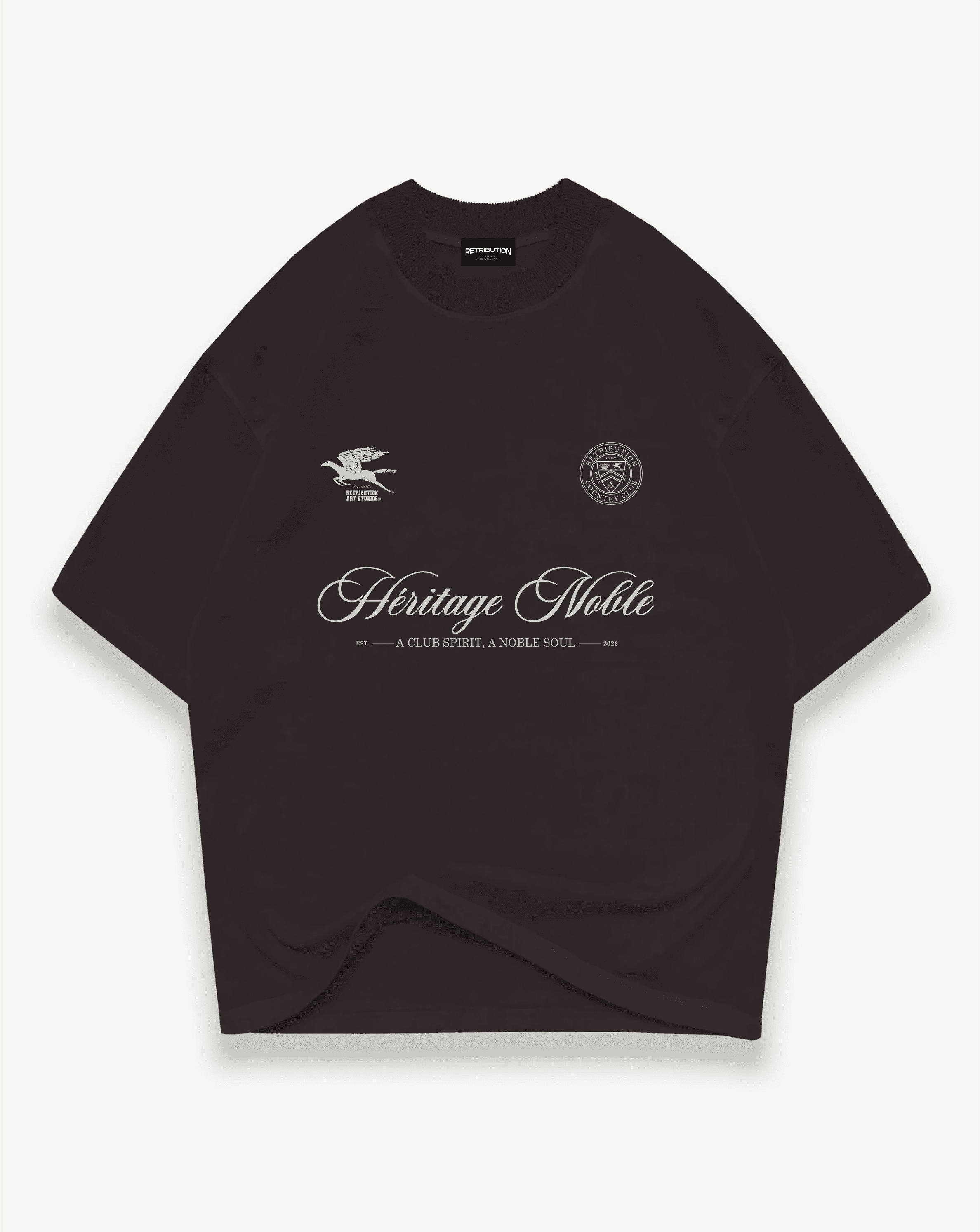 NOBLE HERITAGE T-SHIRT - BROWN