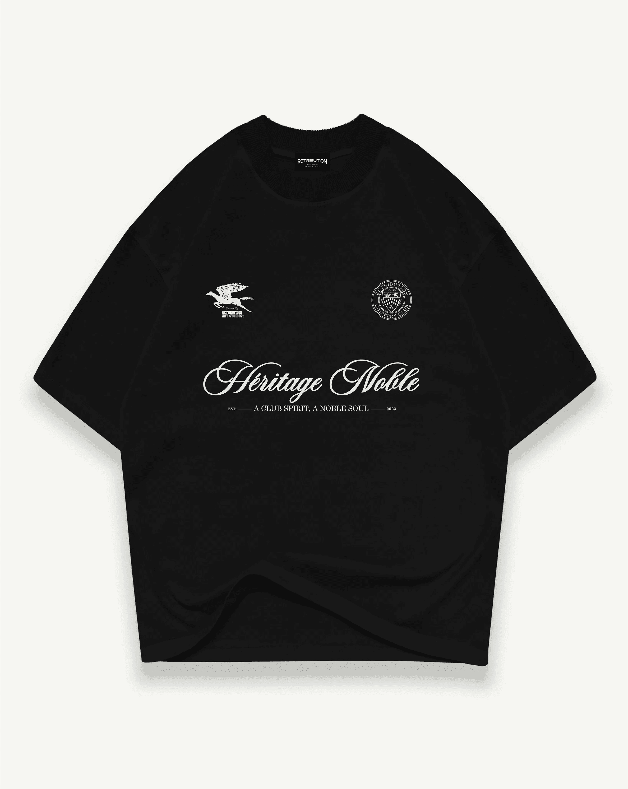 NOBLE HERITAGE T-SHIRT - BLACK