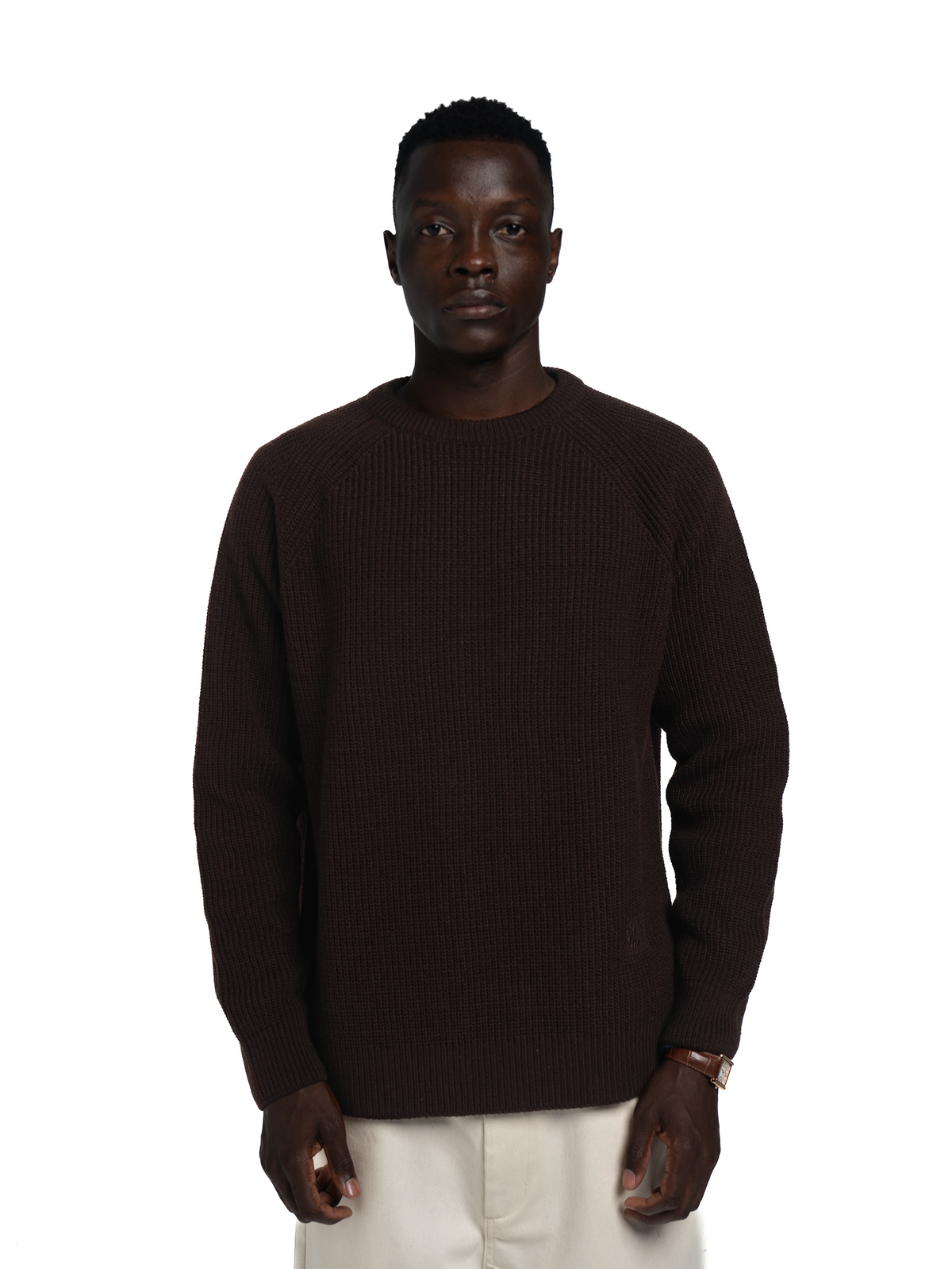 MORSE KNIT - BROWN