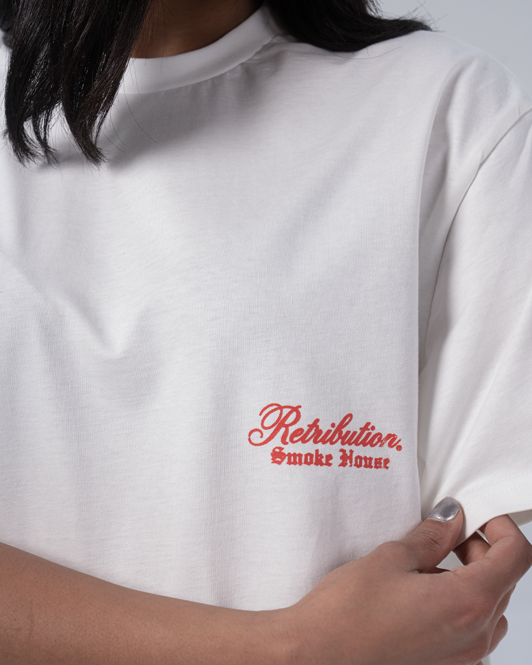 SMOKE HOUSE T-SHIRT - WHITE