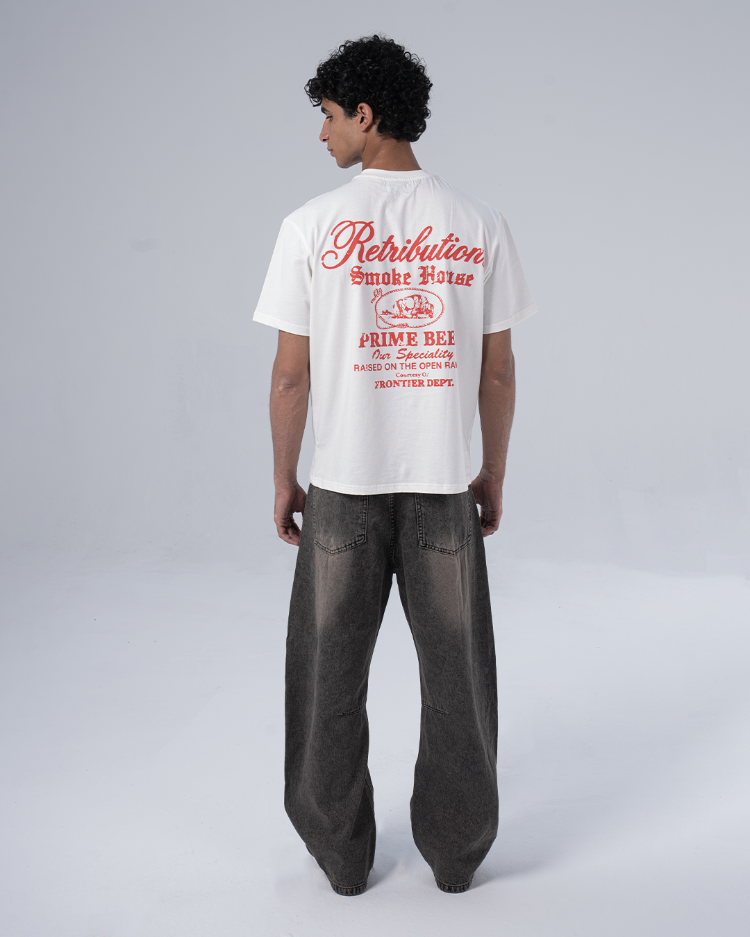 SMOKE HOUSE T-SHIRT - WHITE