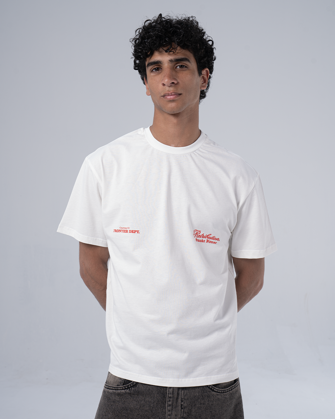 SMOKE HOUSE T-SHIRT - WHITE