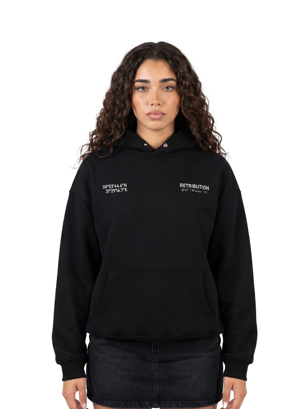 TIMELESS HOODIE - BLACK