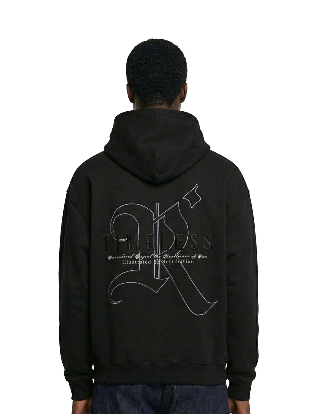 TIMELESS HOODIE - BLACK