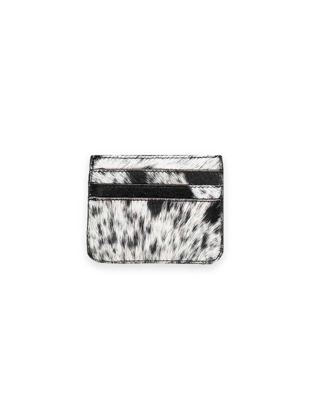 THE BOUNTY CARDHOLDER -BLACK/WHITE HIDE