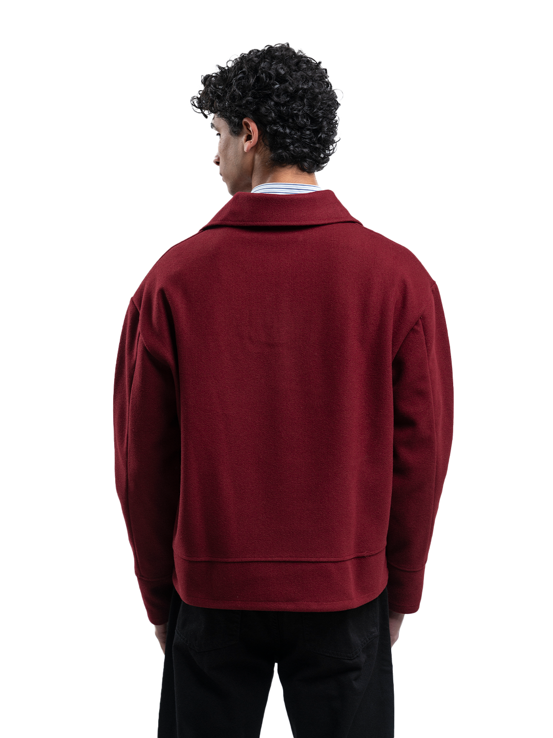 CORE QUARTER ZIP - BURGUNDY