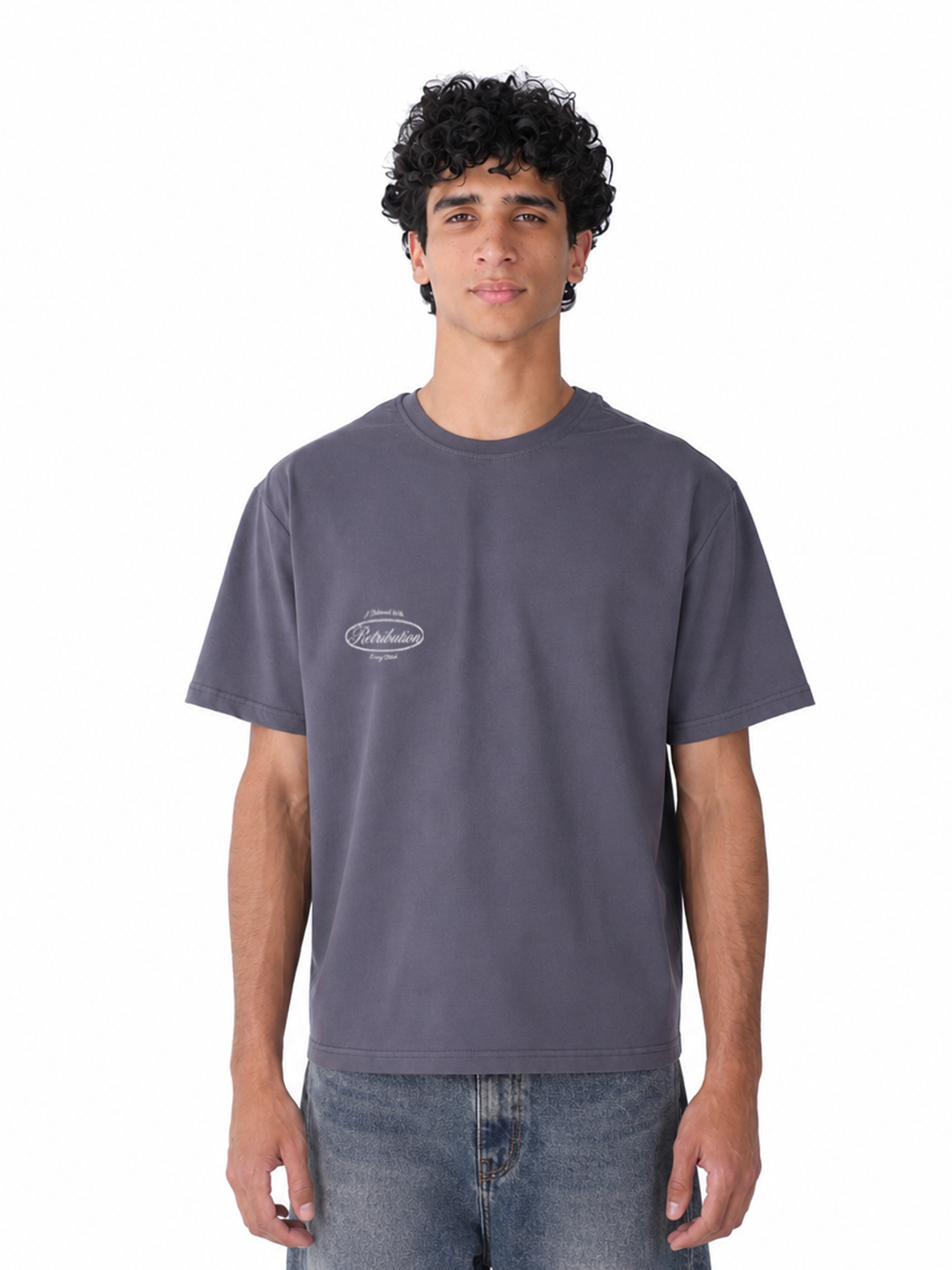 ABOVE CLOUDS T-SHIRT - GREY