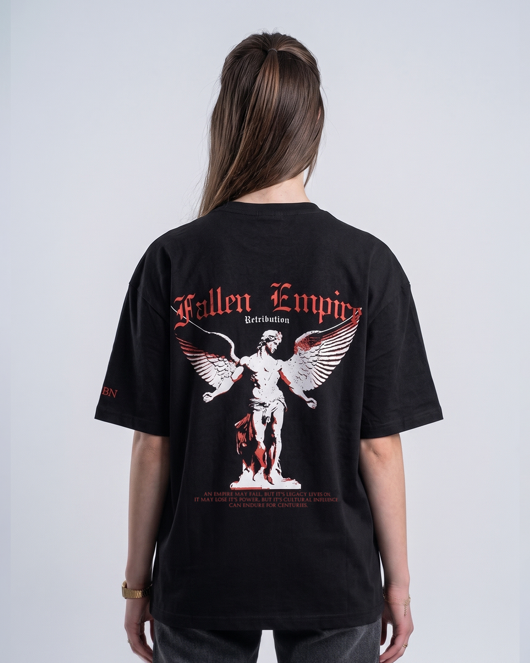 FALLEN EMPIRE T-SHIRT - BLACK