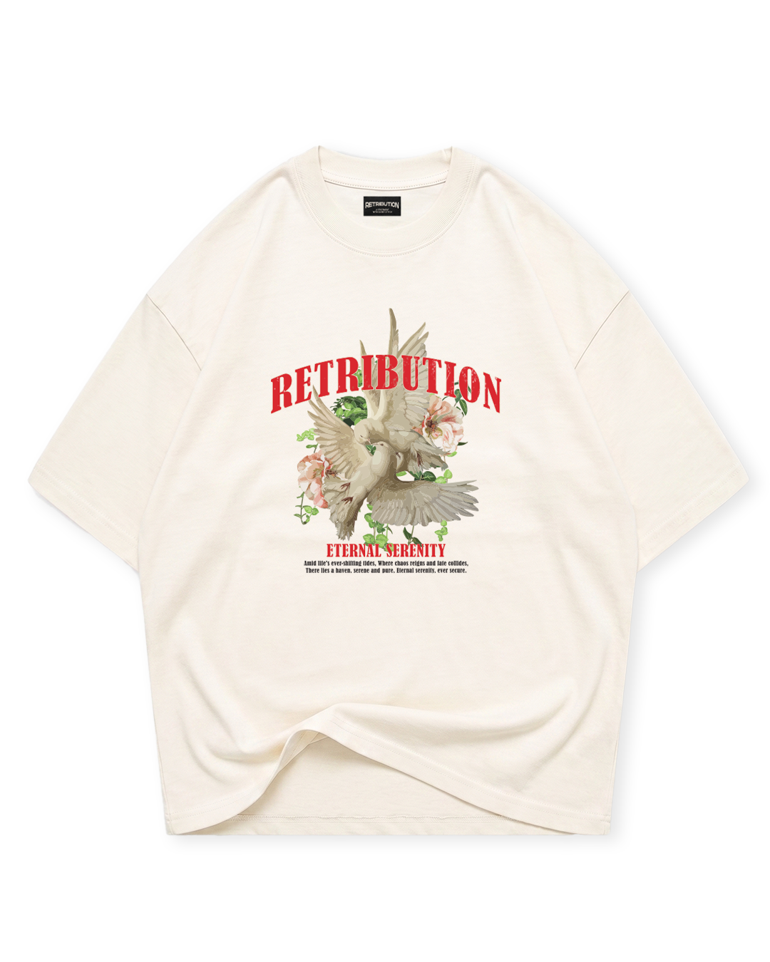 ETERNAL SERENITY T-SHIRT - CREAM