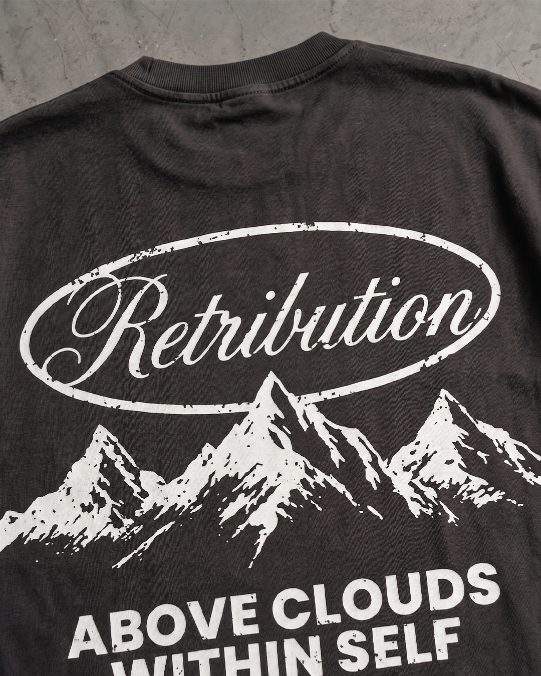 ABOVE CLOUDS T-SHIRT - GREY