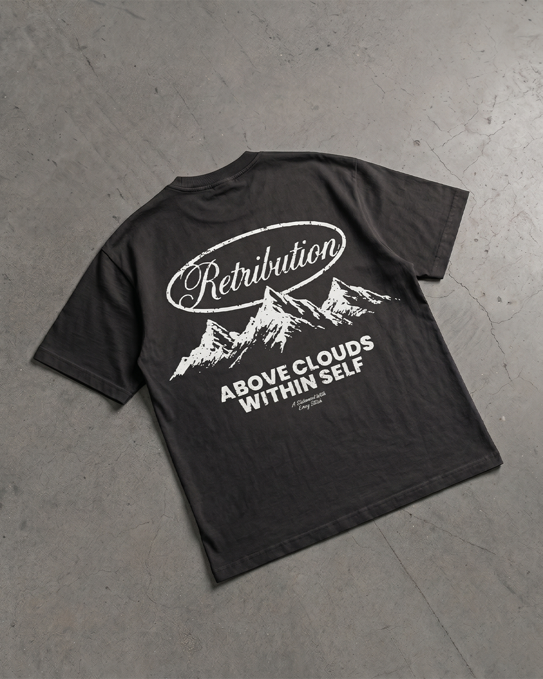 ABOVE CLOUDS T-SHIRT - GREY