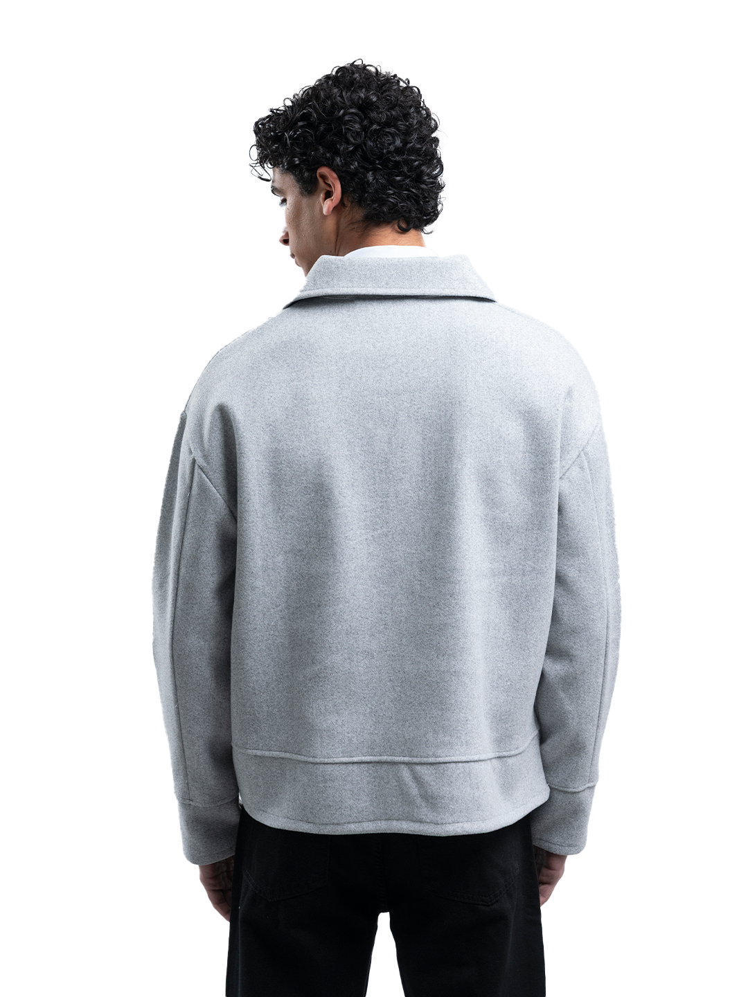 CORE QUARTER ZIP - GREY