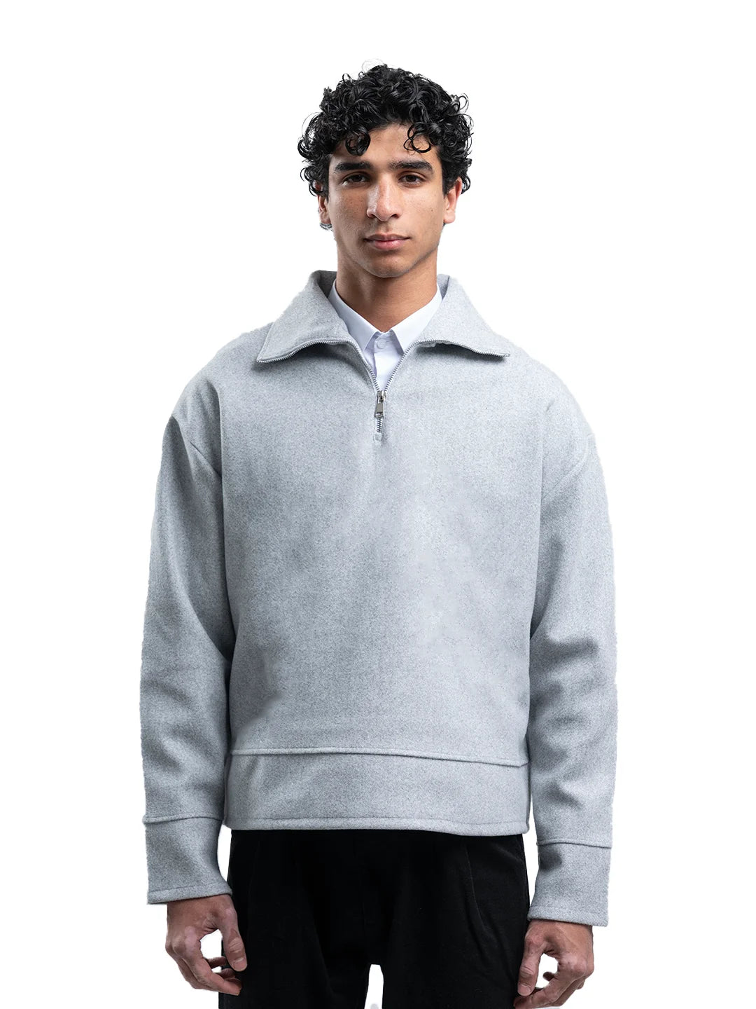 Core Quarter Zip, Grey by Retribution Clo., photo 1