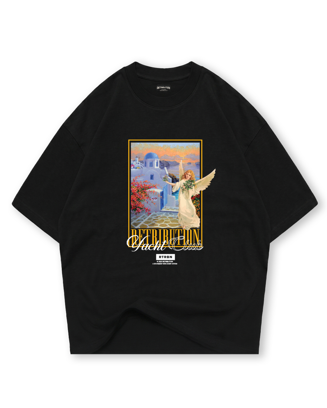 HEAVEN ON EARTH T-SHIRT - BLACK
