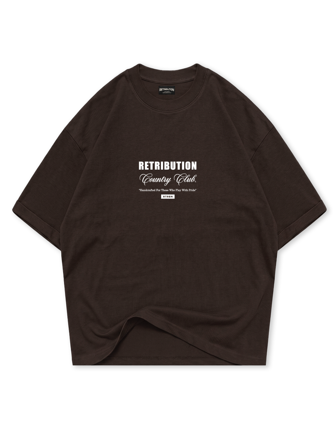 CLUB MATCHES T-SHIRT - BROWN