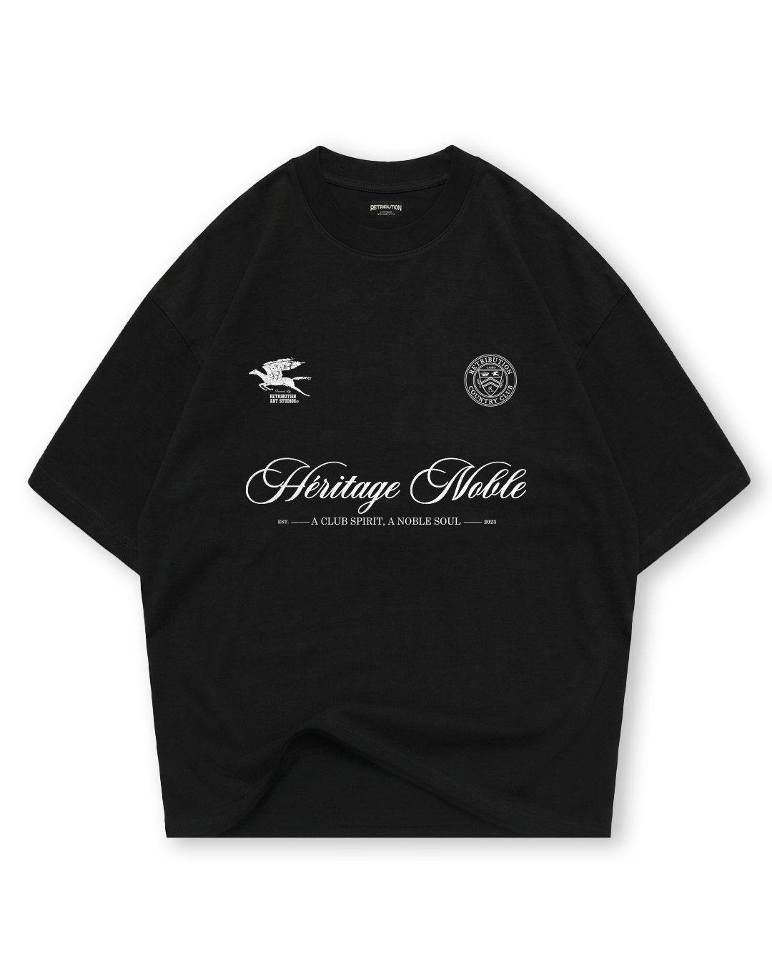 NOBLE HERITAGE T-SHIRT - BLACK