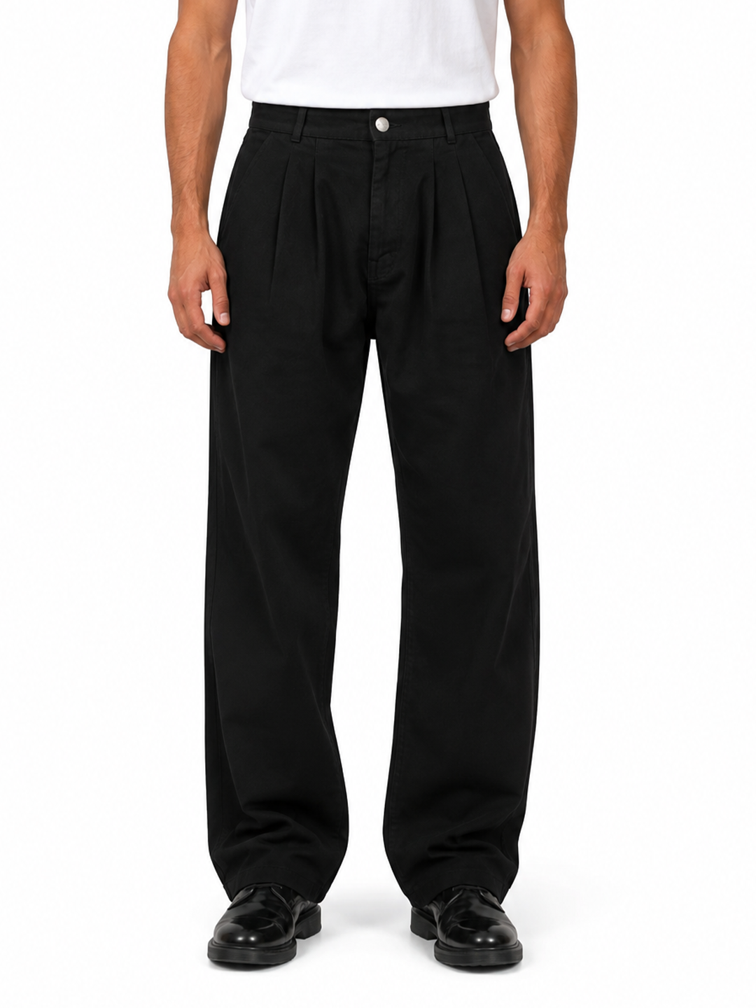 DAILY RIDER PLEATS (UNISEX) - BLACK