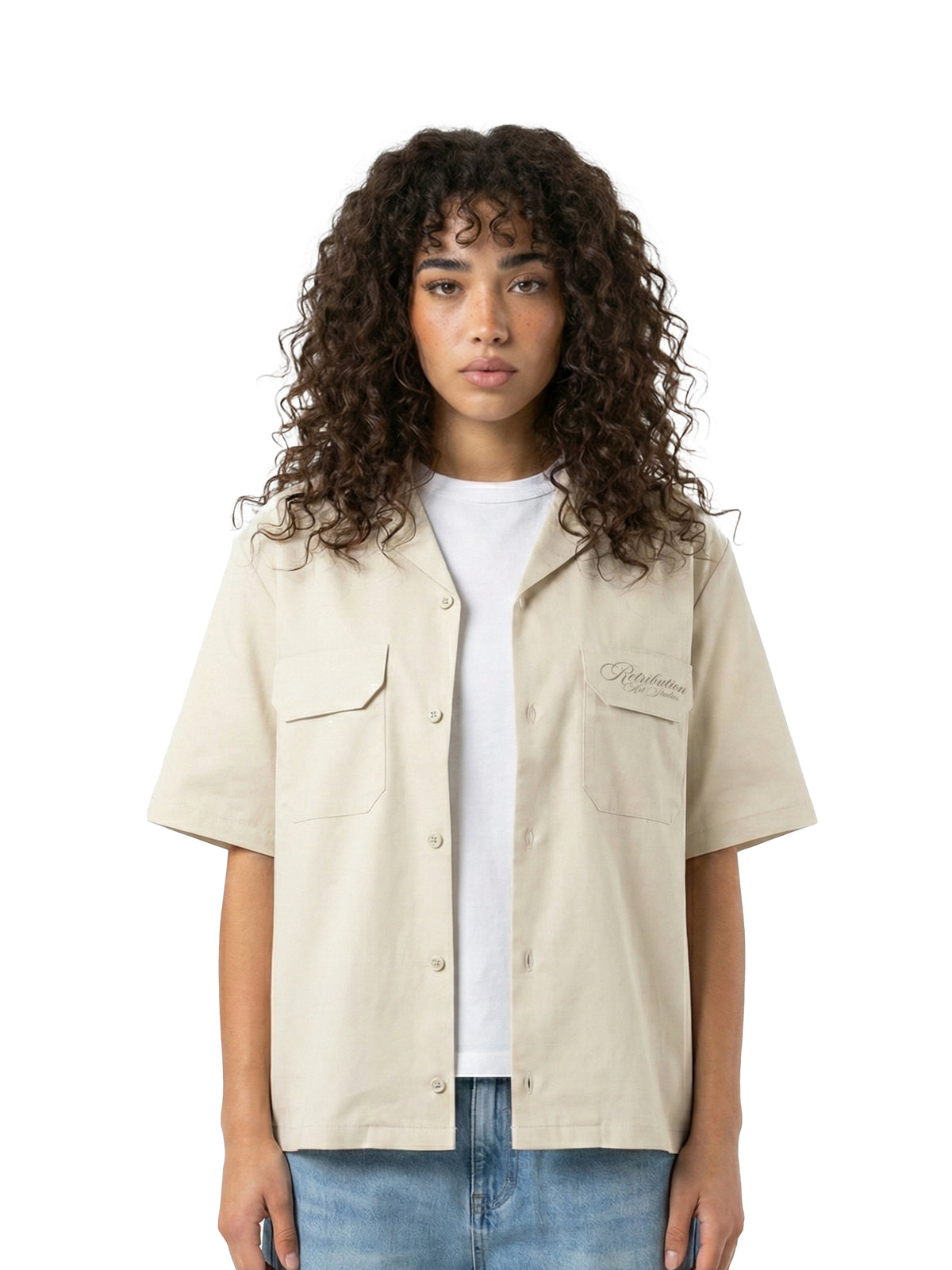 THE WORK SHIRT - BEIGE
