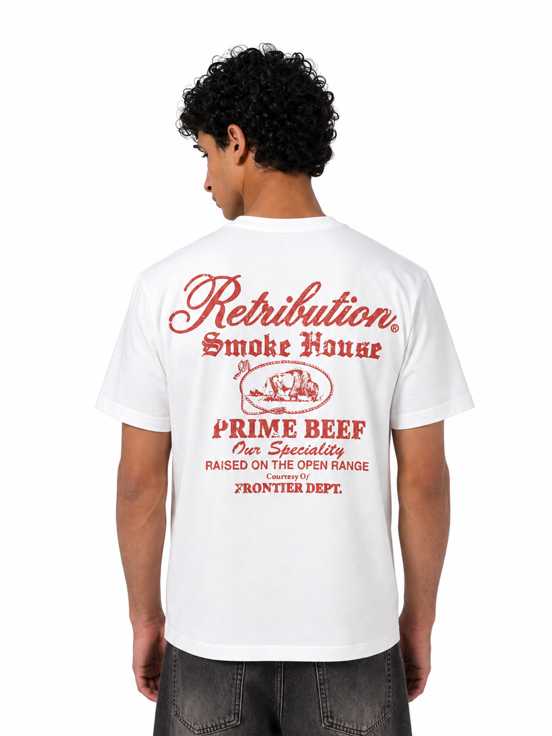 SMOKE HOUSE T-SHIRT - WHITE