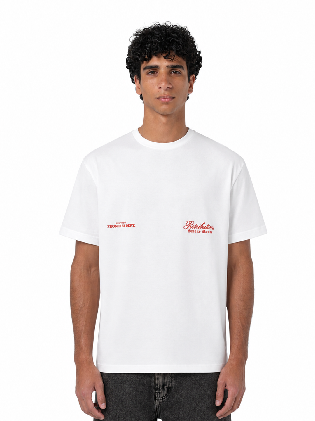 SMOKE HOUSE T-SHIRT - WHITE