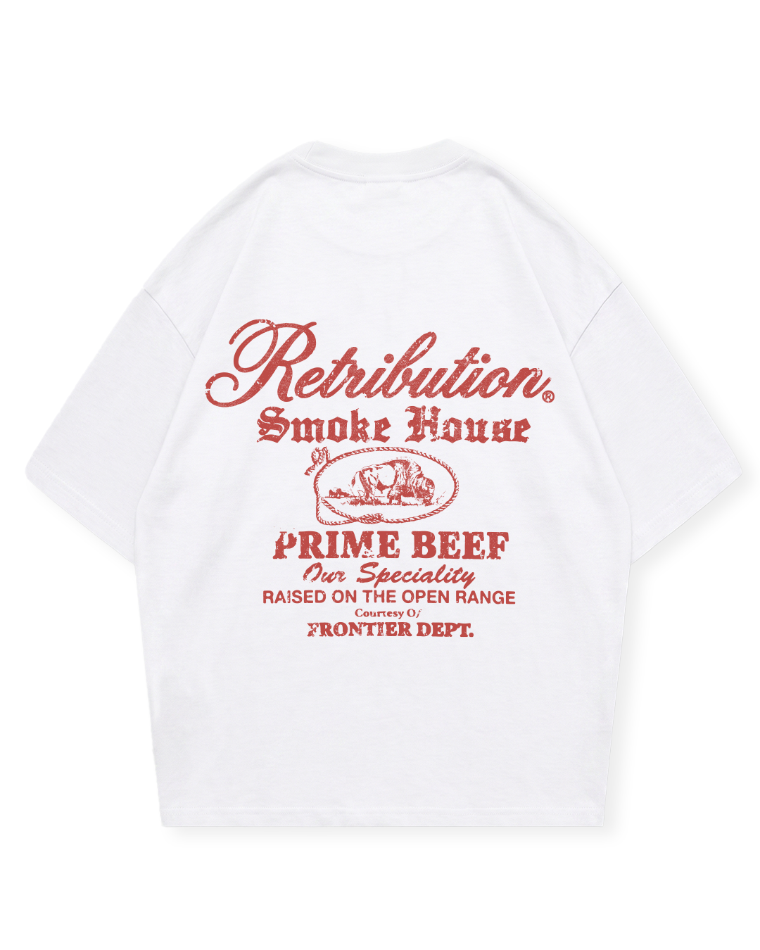 SMOKE HOUSE T-SHIRT - WHITE