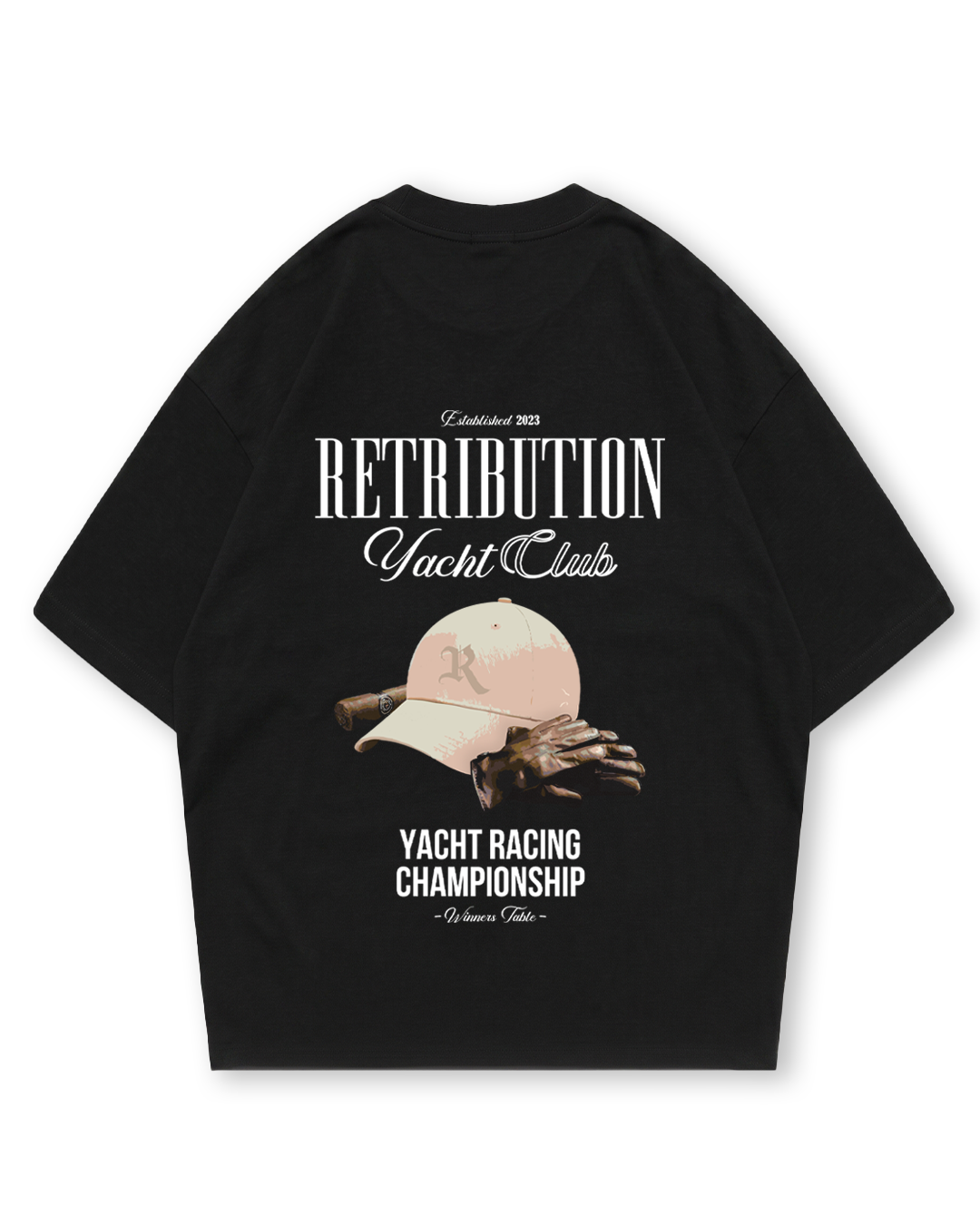 WINNERS TABLE T-SHIRT - BLACK